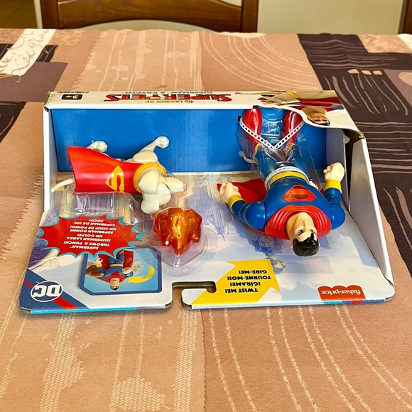 Fisher-Price DC League Of Superpets Superman & Krypto Set - Picture 7 of 12